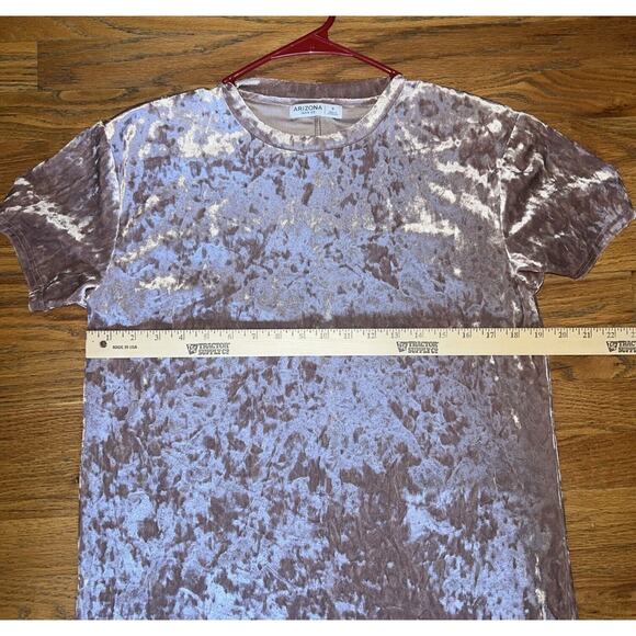 Arizona Jean Co. Pink Crushed Velvet Mini Dress, Size Small, 90’s, Y2K NEW - Picture 7 of 9